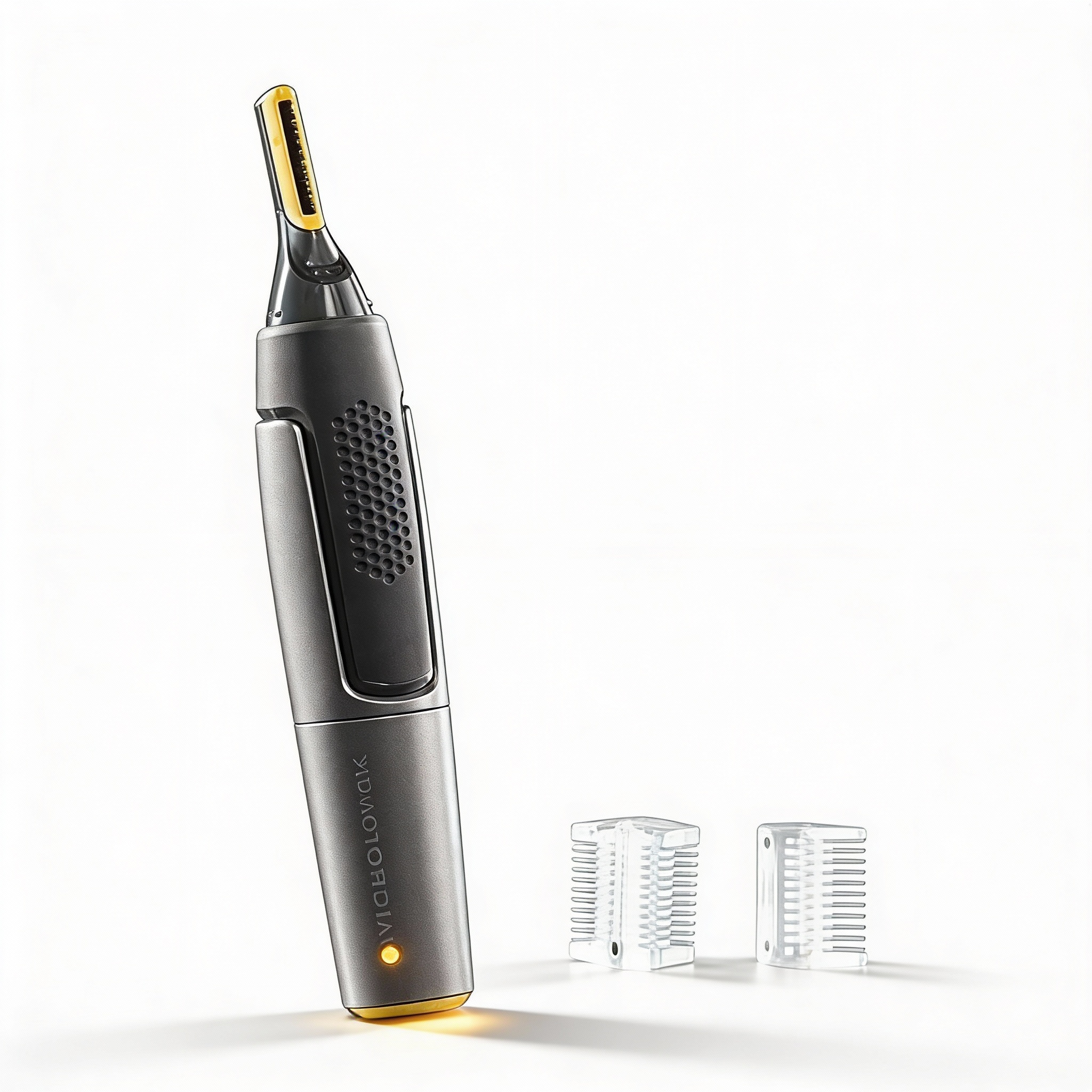 Ripob | Ultra-schlanker Präzisionstrimmer | Mikro-Oszillationsklingen | Titan-Edelstahl-Technologie | Integrierte LED-Beleuchtung | Ergonomisches Design