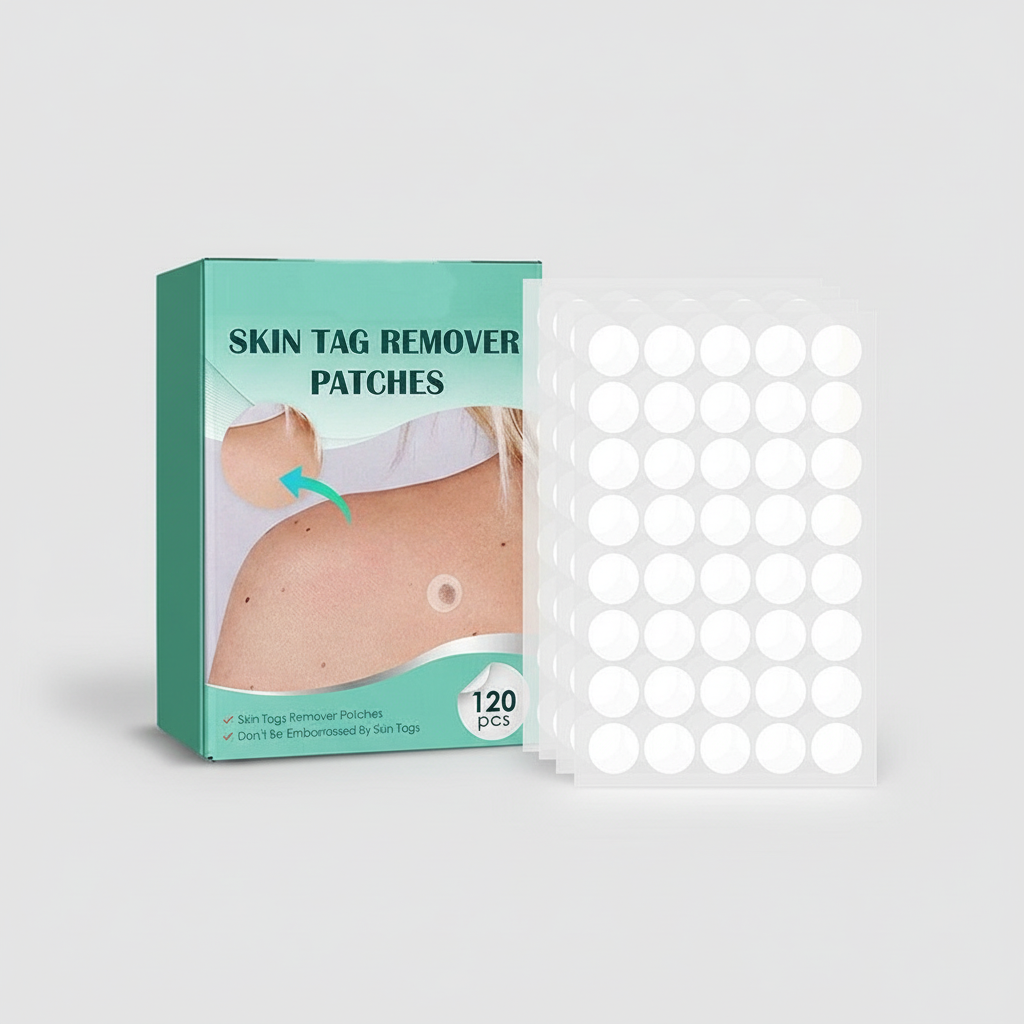 Ripob | SkinClear Hautwarzenentferner | Pflaster zur Entfernung von Hautwarzen & Warzen | Hydrocolloid-Technologie | Schmerzfrei & Diskret | Für alle Hauttypen geeignet | 144 Stück