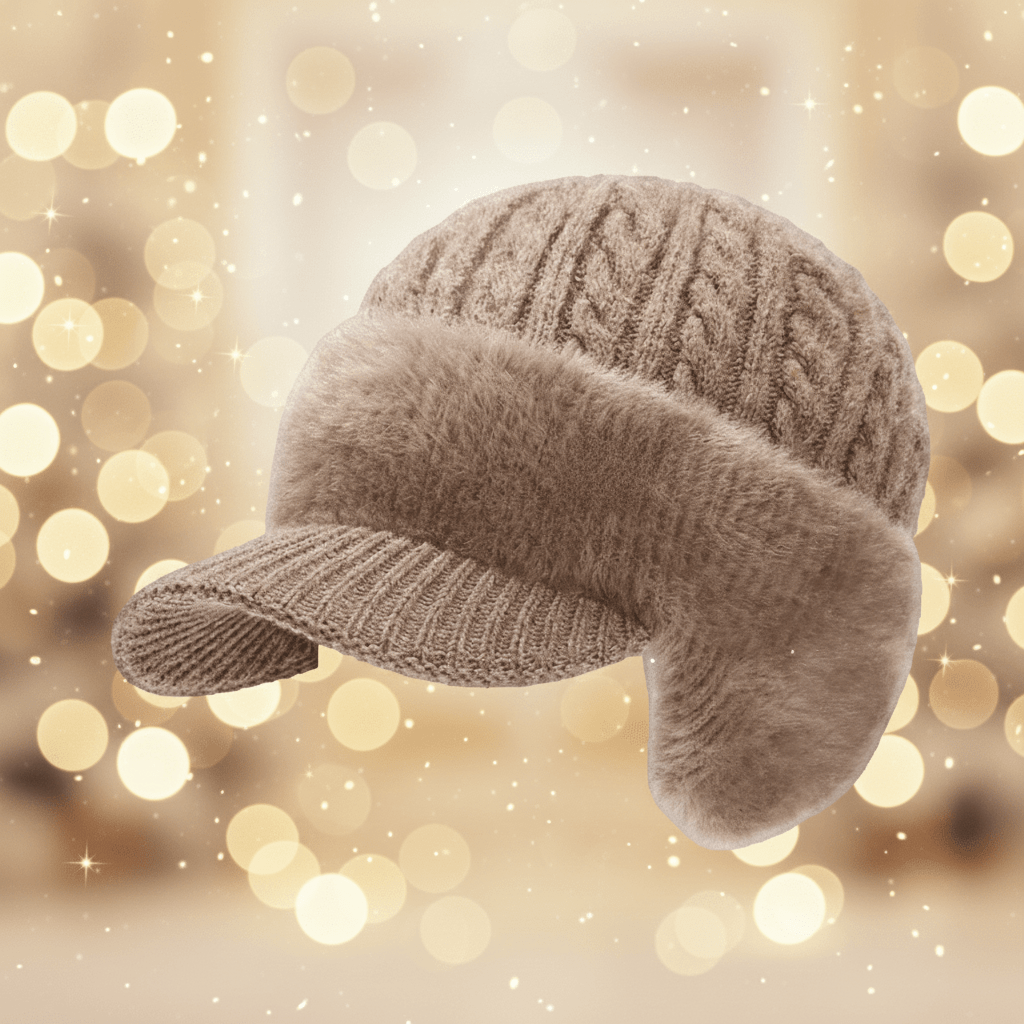 Extrem warme Wintermütze mit integriertem Ohrenschutz