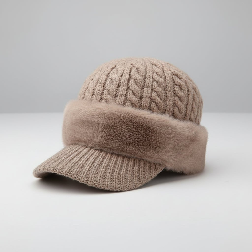 Extrem warme Wintermütze mit integriertem Ohrenschutz