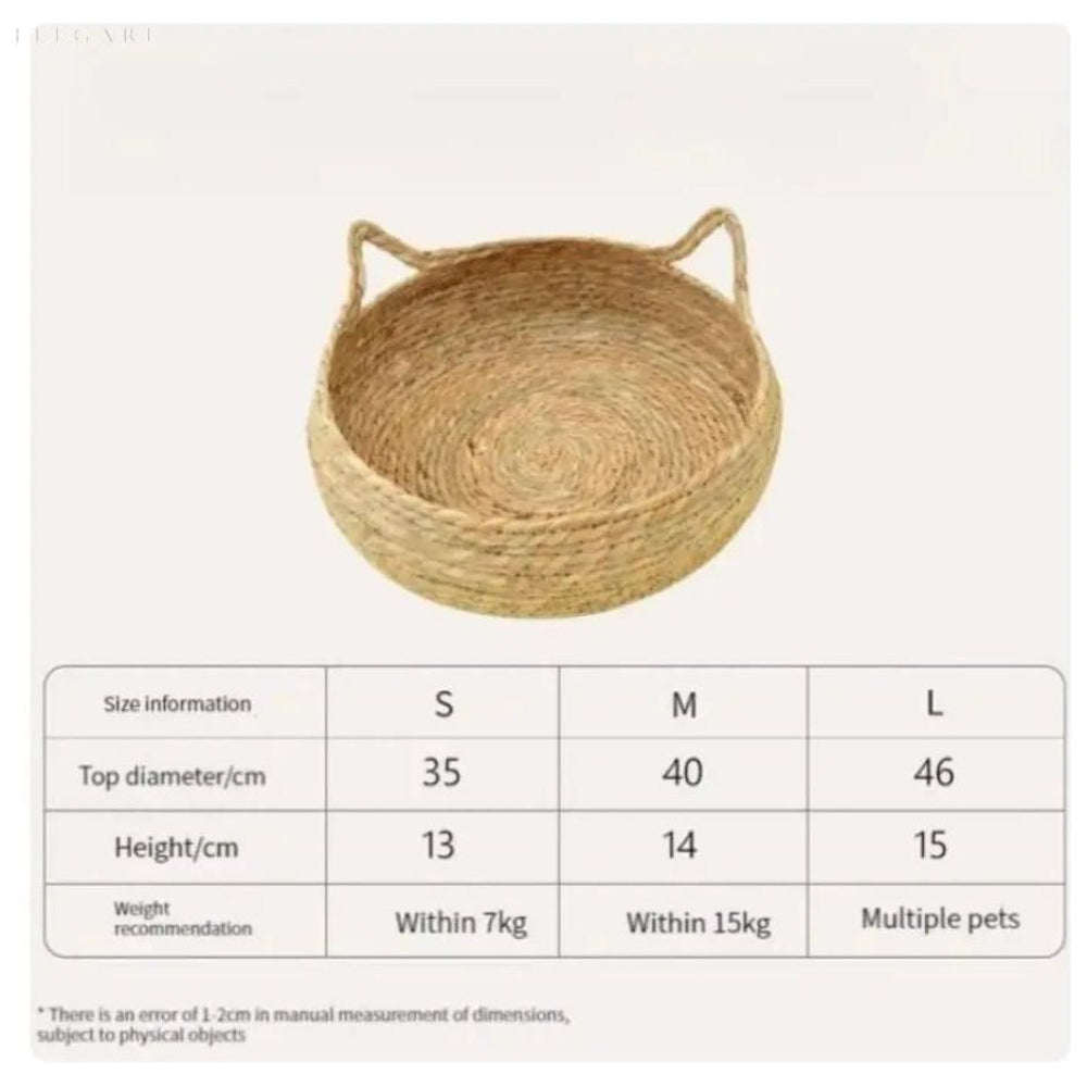 Fluffora - Ultra-blødt kattehule til hyggelig komfort