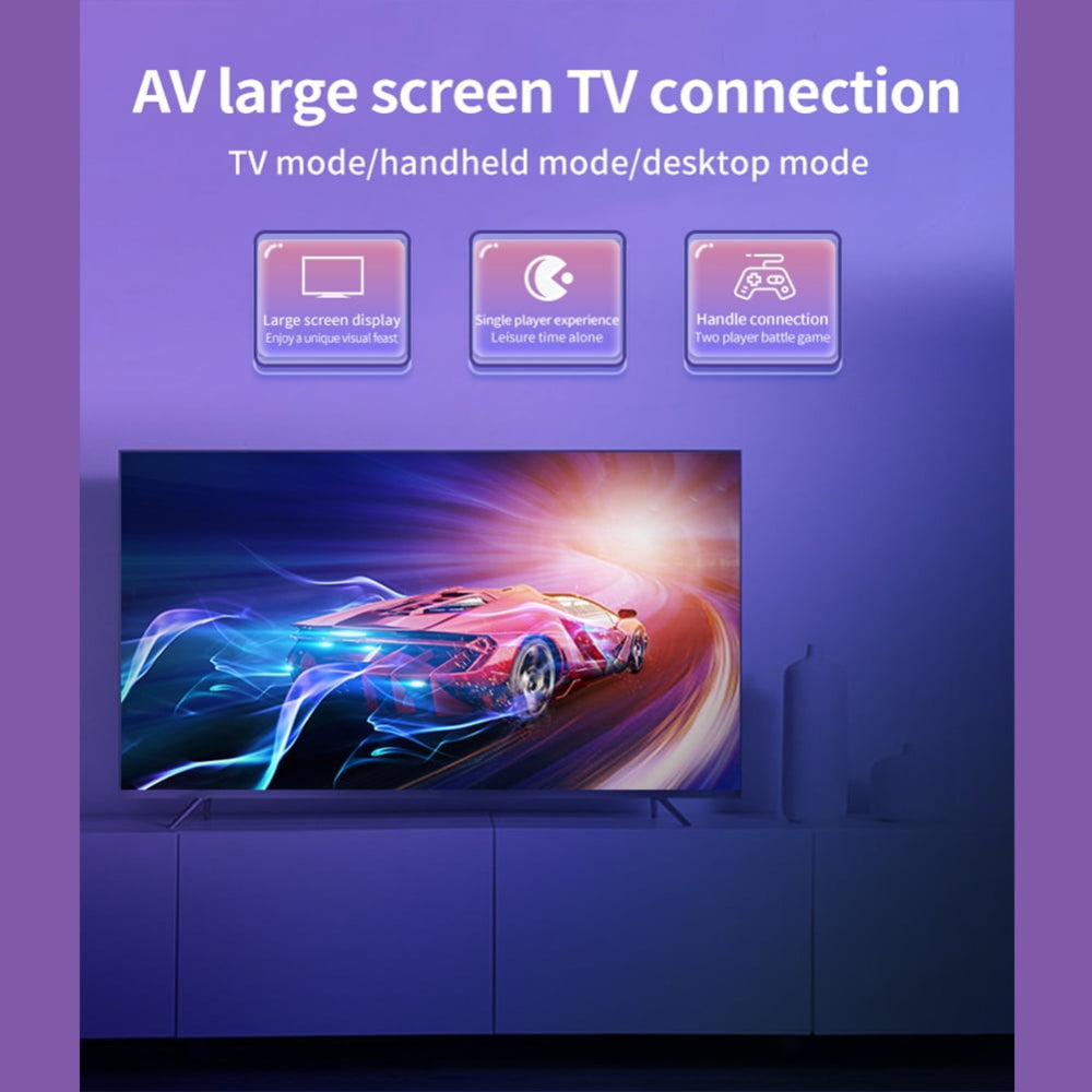 Handheld Retro Spielkonsole, tragbarer Video-Player, integrierte Spiele