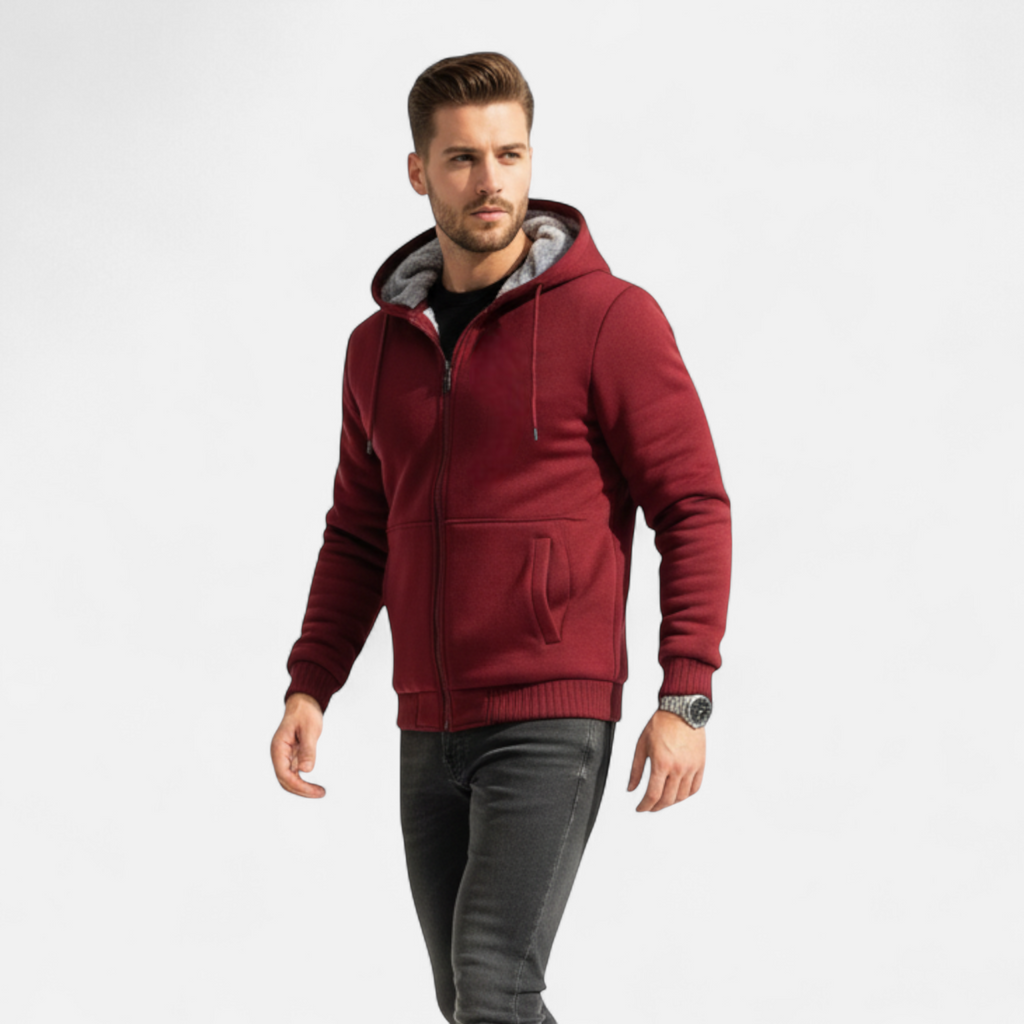 Herren Fleece Hoodie | Weich, Warm & Entspannt für den Alltag