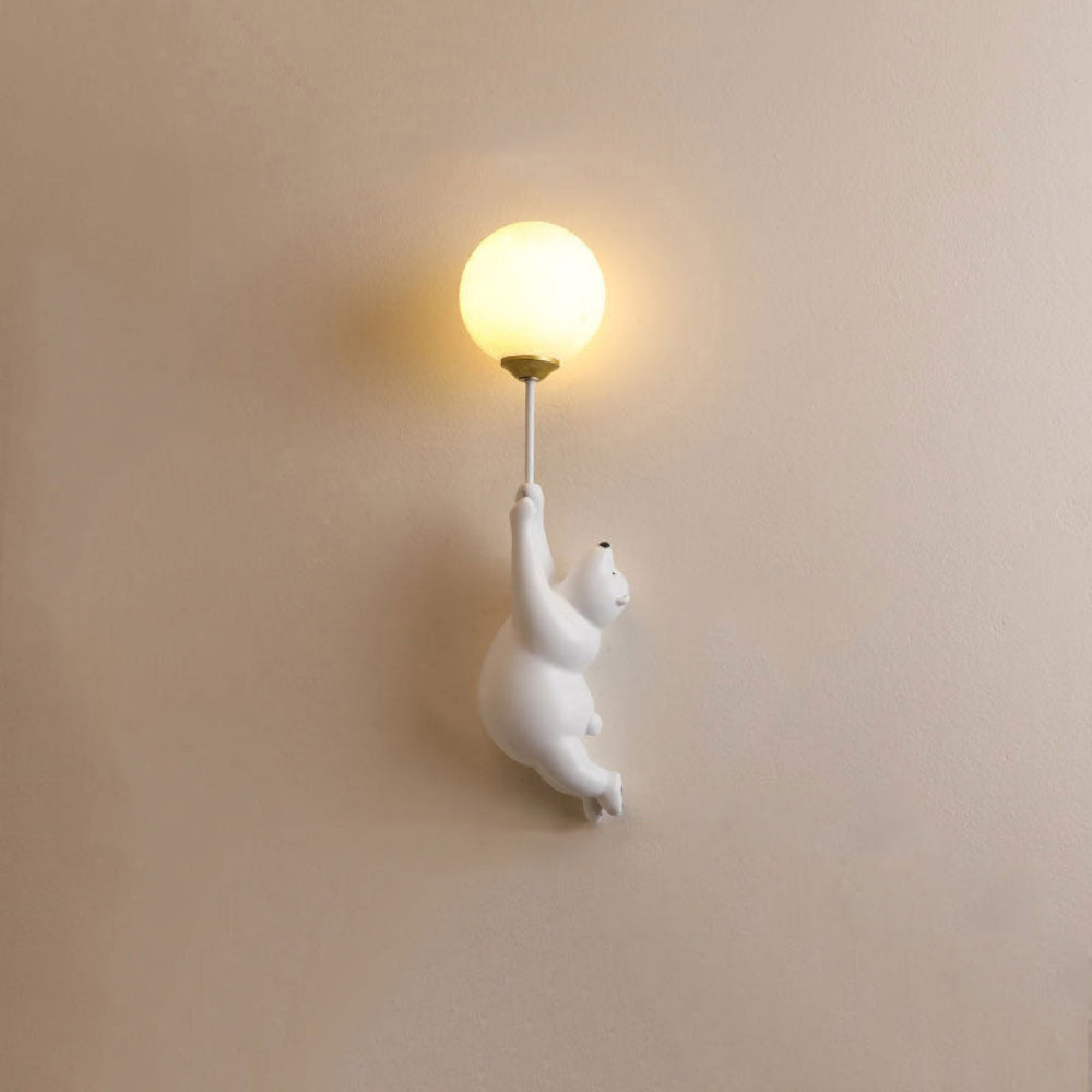 GlowBuddy - Lampa ścienna w kształcie misia balonowego