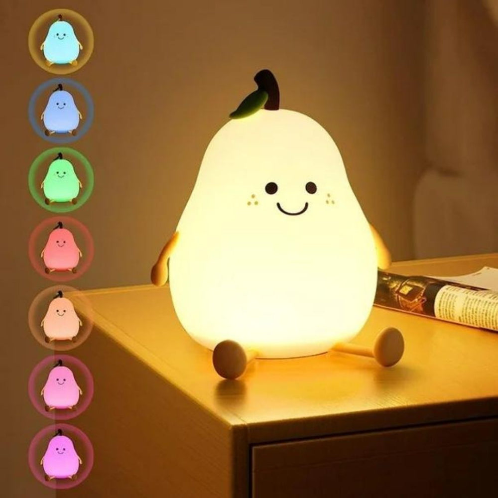 GlowPear - Uśmiechnięta lampka nocna
