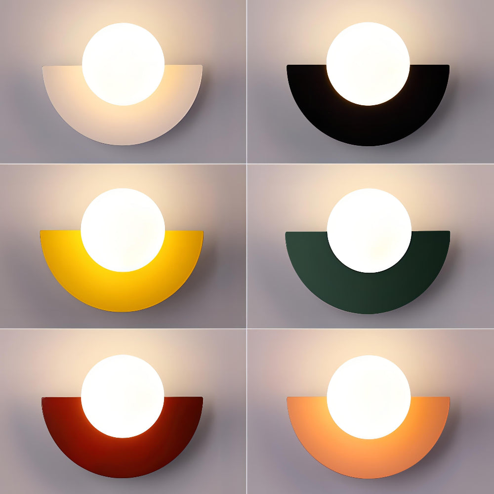 Halbmond-Wandleuchte - Nordic LED Design