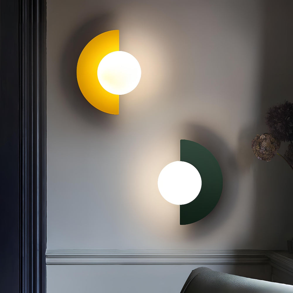 Halbmond-Wandleuchte - Nordic LED Design