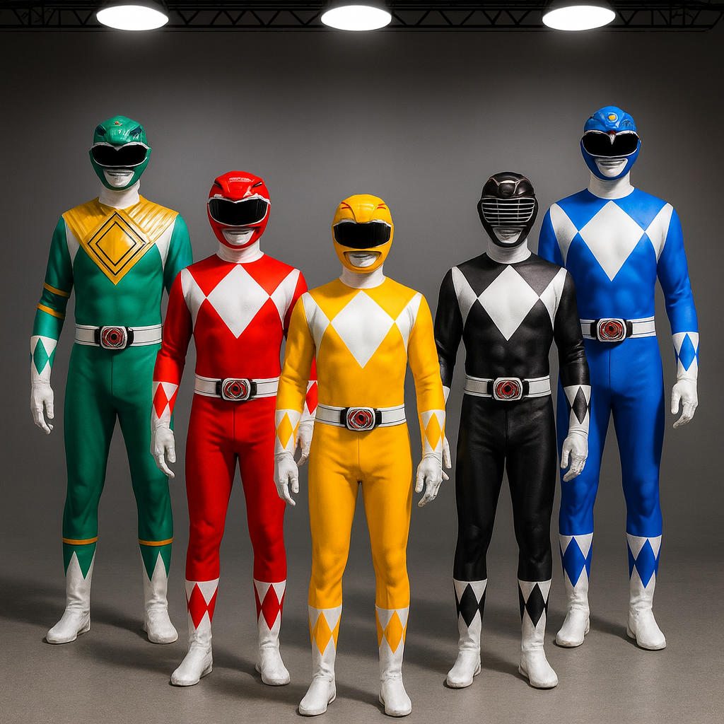 Superhelden Kinderkostüm Stretch-Polyester Cosplay Overall mit Maske