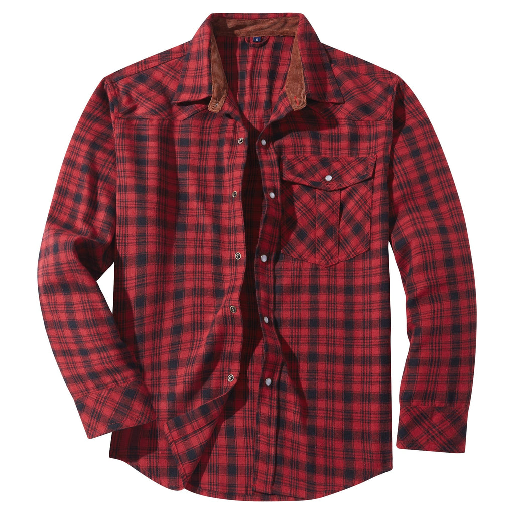 Men's Flannel Shirt | Soft Feel and Casual Style