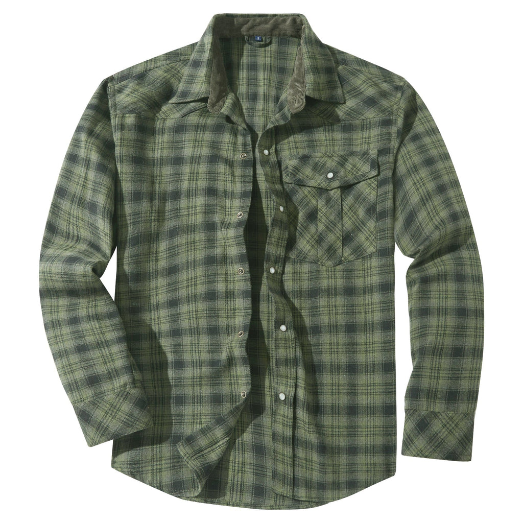 Men's Flannel Shirt | Soft Feel and Casual Style