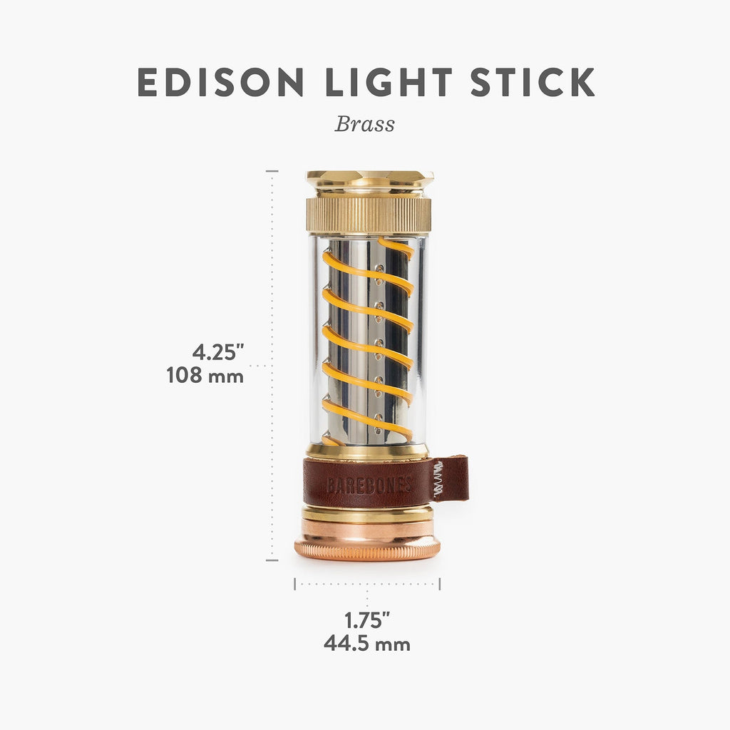Edison Light Stick – Multipurpose Lantern and Flashlight with USB-C Charging and 7 Light Settings