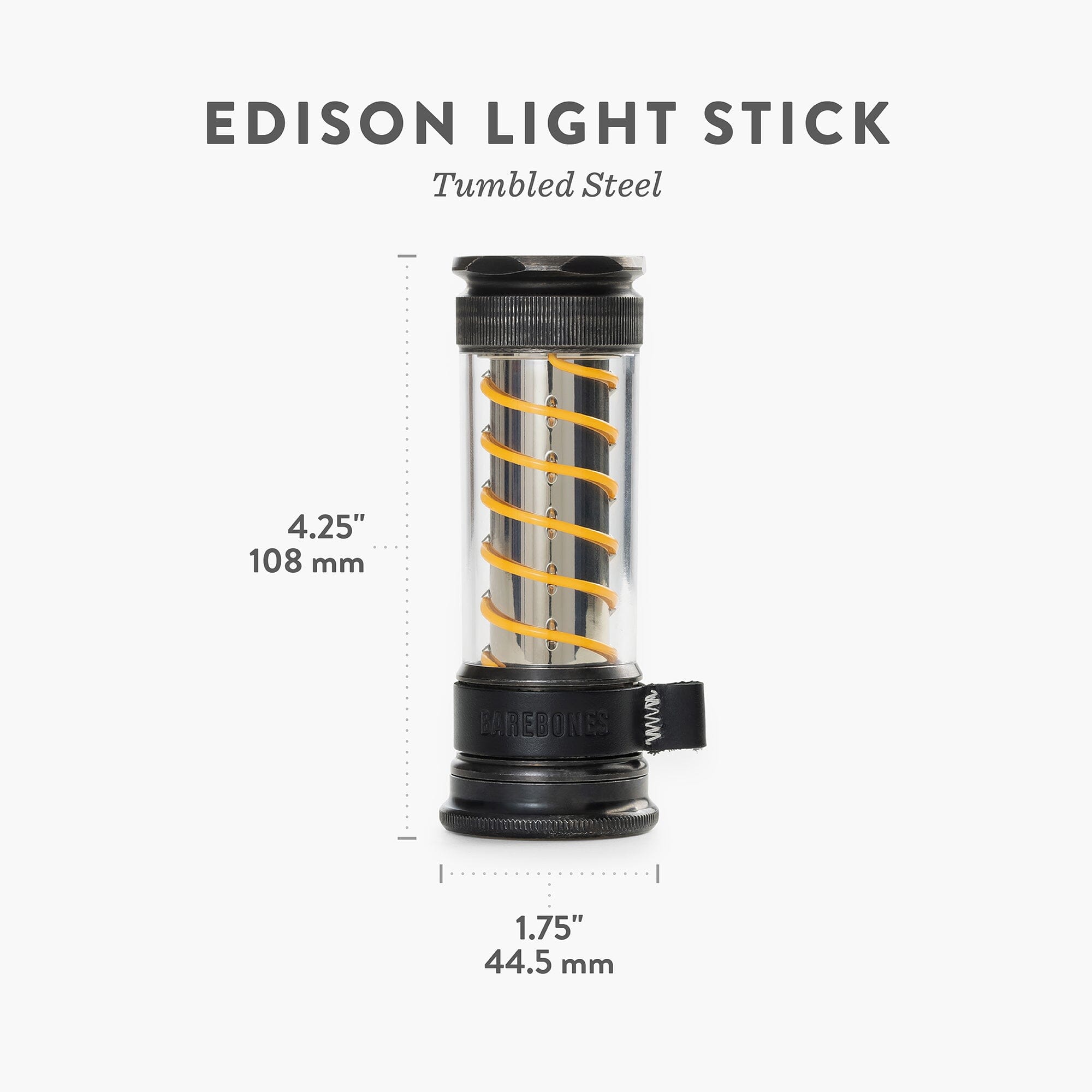 Edison Light Stick – Multipurpose Lantern and Flashlight with USB-C Charging and 7 Light Settings