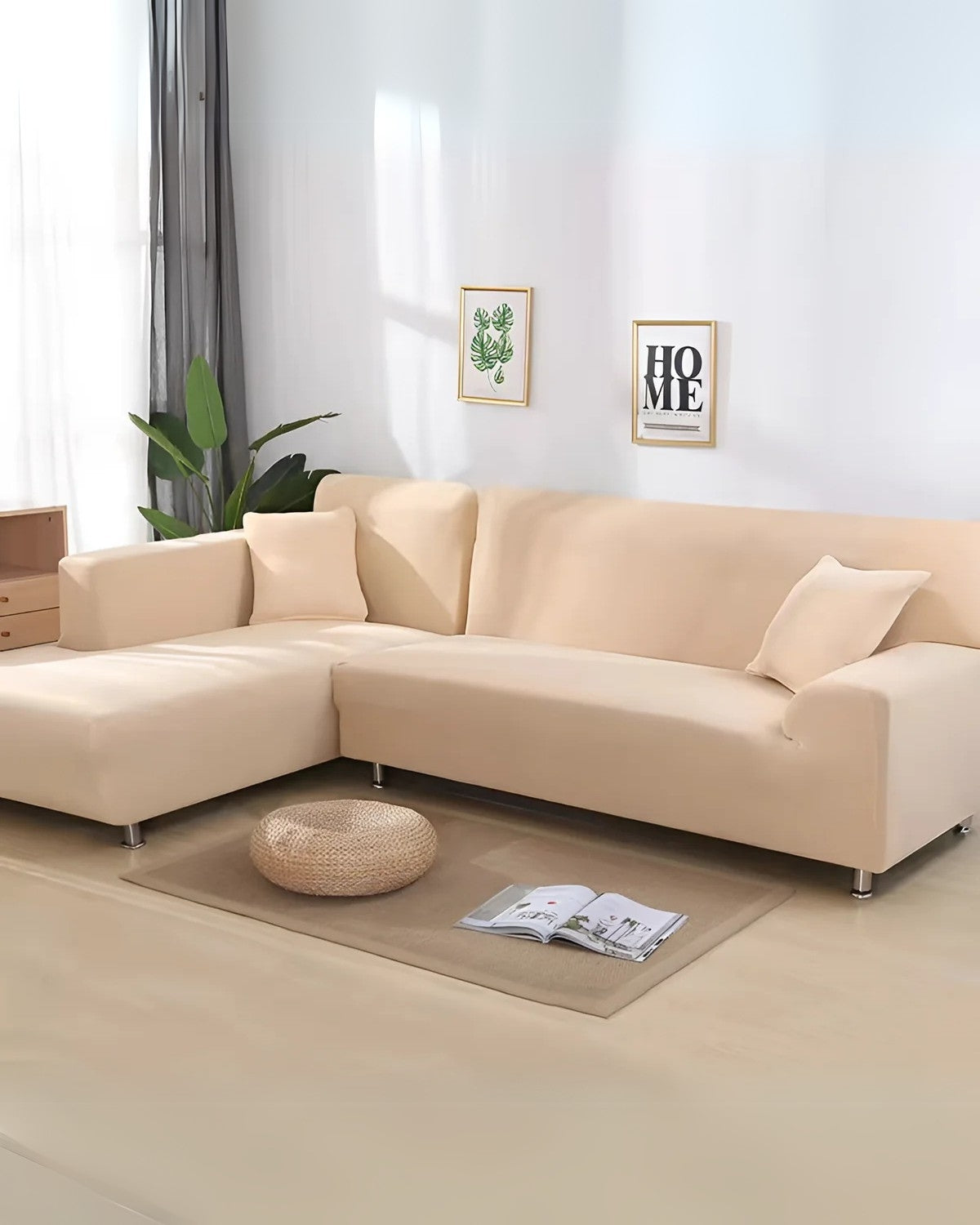 Ripob | Elegante modulare Sofabezüge mit flexibler Passform für Eck- und modulare Sofas