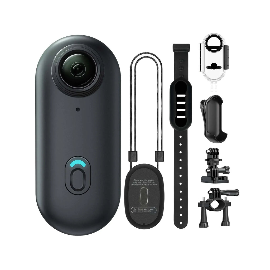 4K Mini Kamera Akcji WiFi, przenośna, wodoodporna, klips magnetyczny, uchwyt 360°