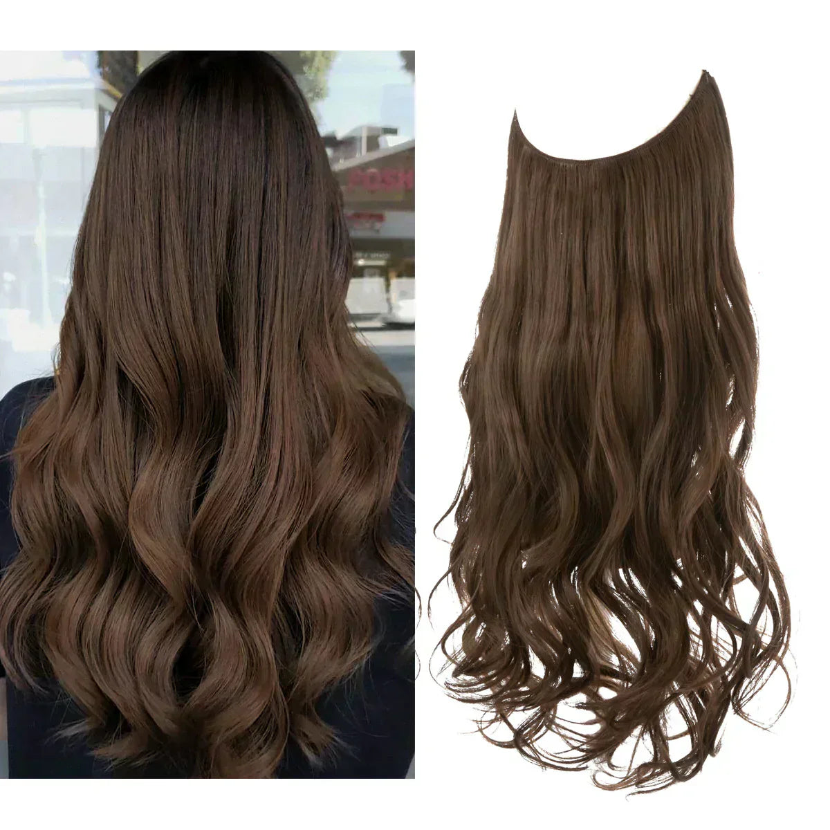 SecretHair | Premium Echthaar-Extensions | 100% REMY-Qualität | Nahtloses Volumen & Länge | Natürlicher Glanz | Hitzebeständig & Langlebig
