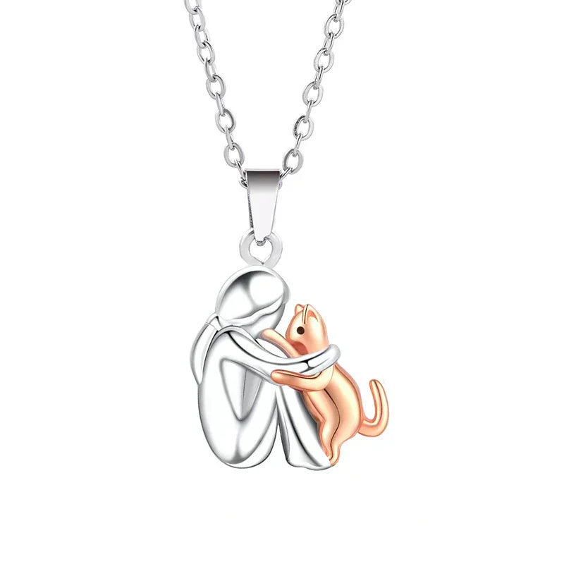 Avalance | Elegant Hug Pendant Necklace Stylish Jewelry