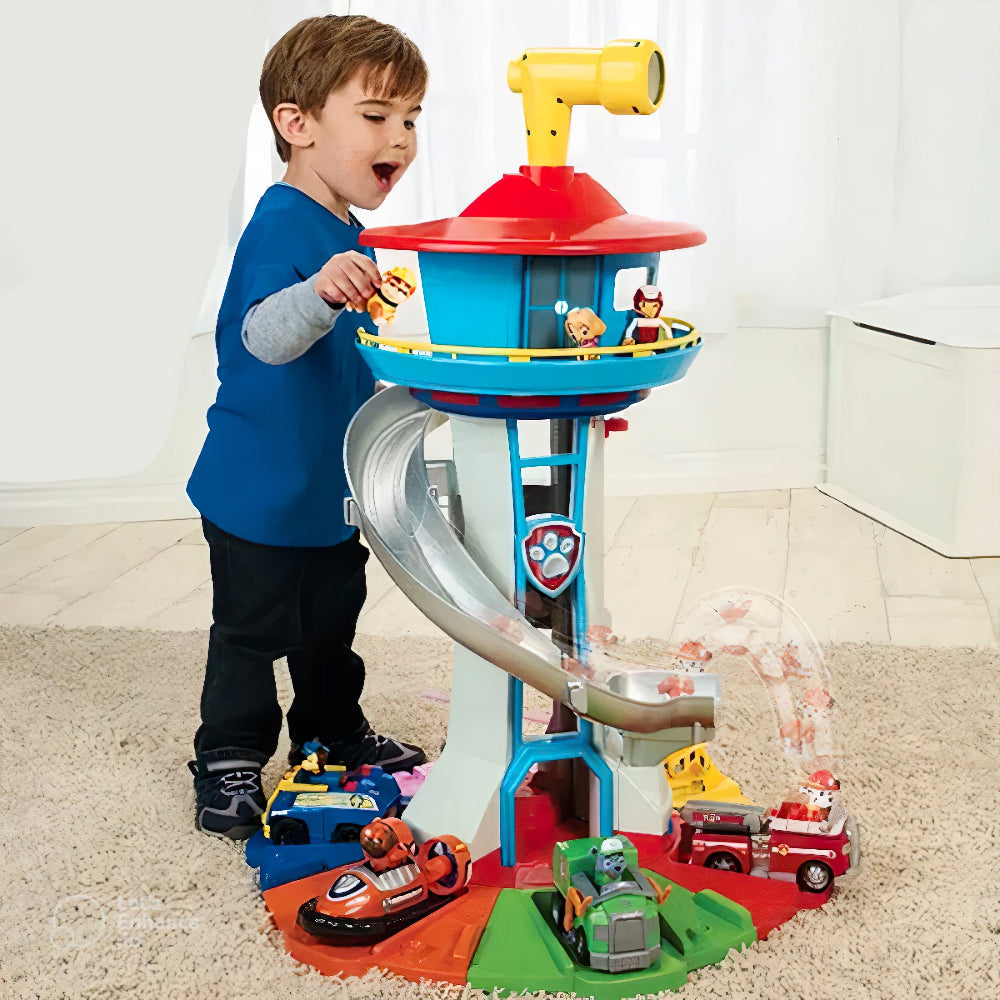 Toy Car Play Tower Slide Educational Toy for Children
