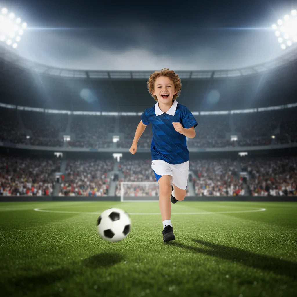 Frankreich Weltmeisterschaft Trikot 2026 Kinder Set Fußballset