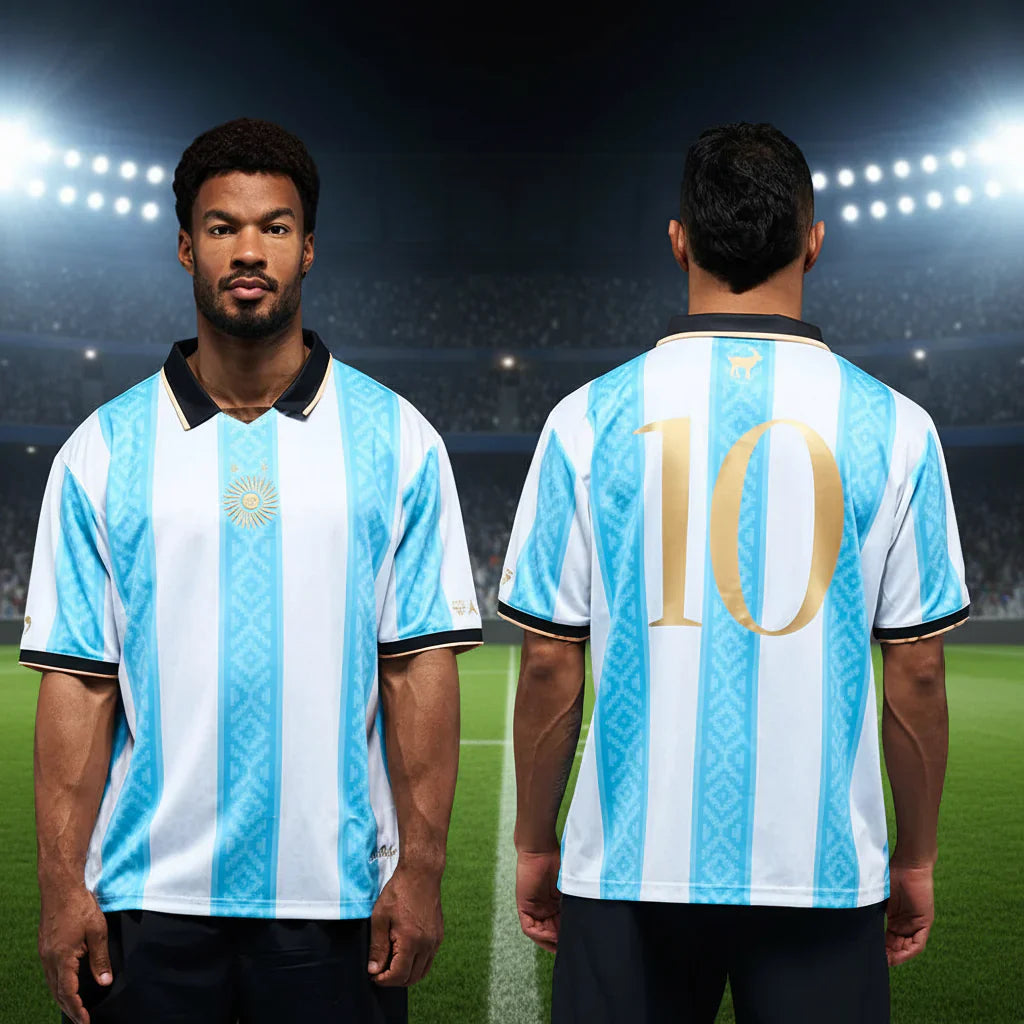 Argentinien Weltmeisterschaft Trikot 2026 Herren Kurzarm
