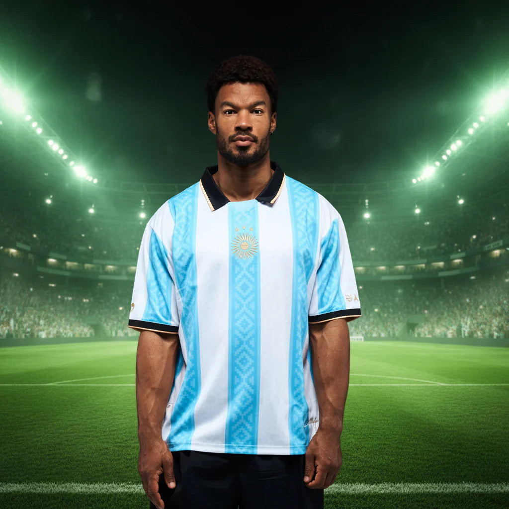 Argentinien Weltmeisterschaft Trikot 2026 Herren Kurzarm