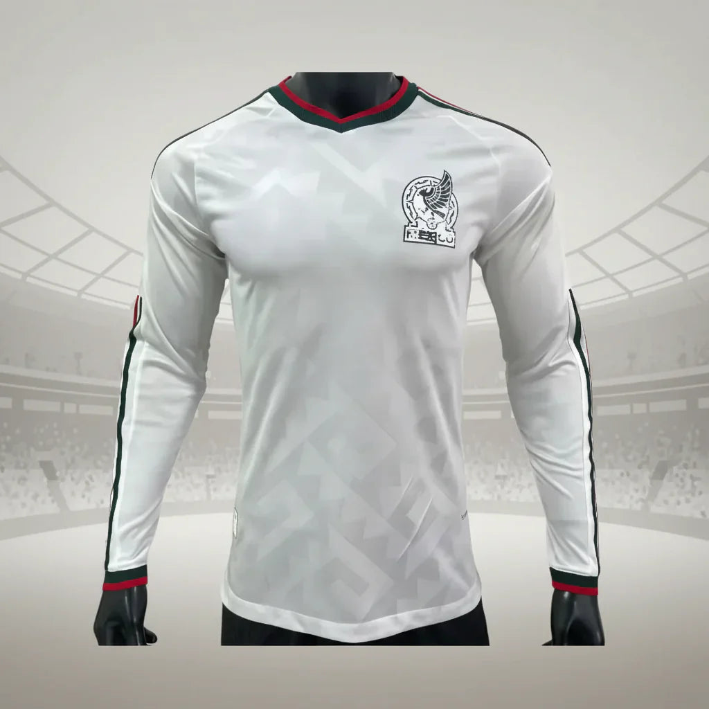 Mexiko Weltmeisterschaft Trikot 2026 Langarm Fußball Trikot Herren