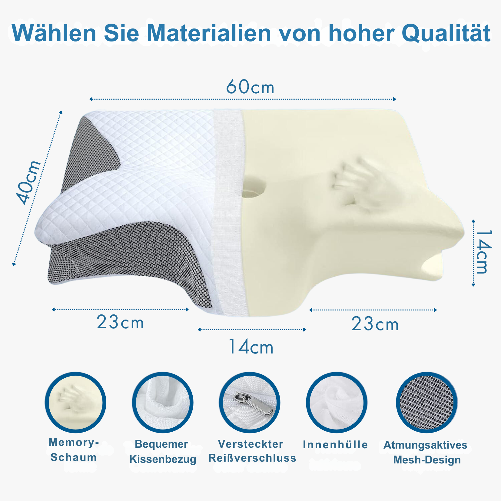 ZenHaven™ Memory Foam Kissen