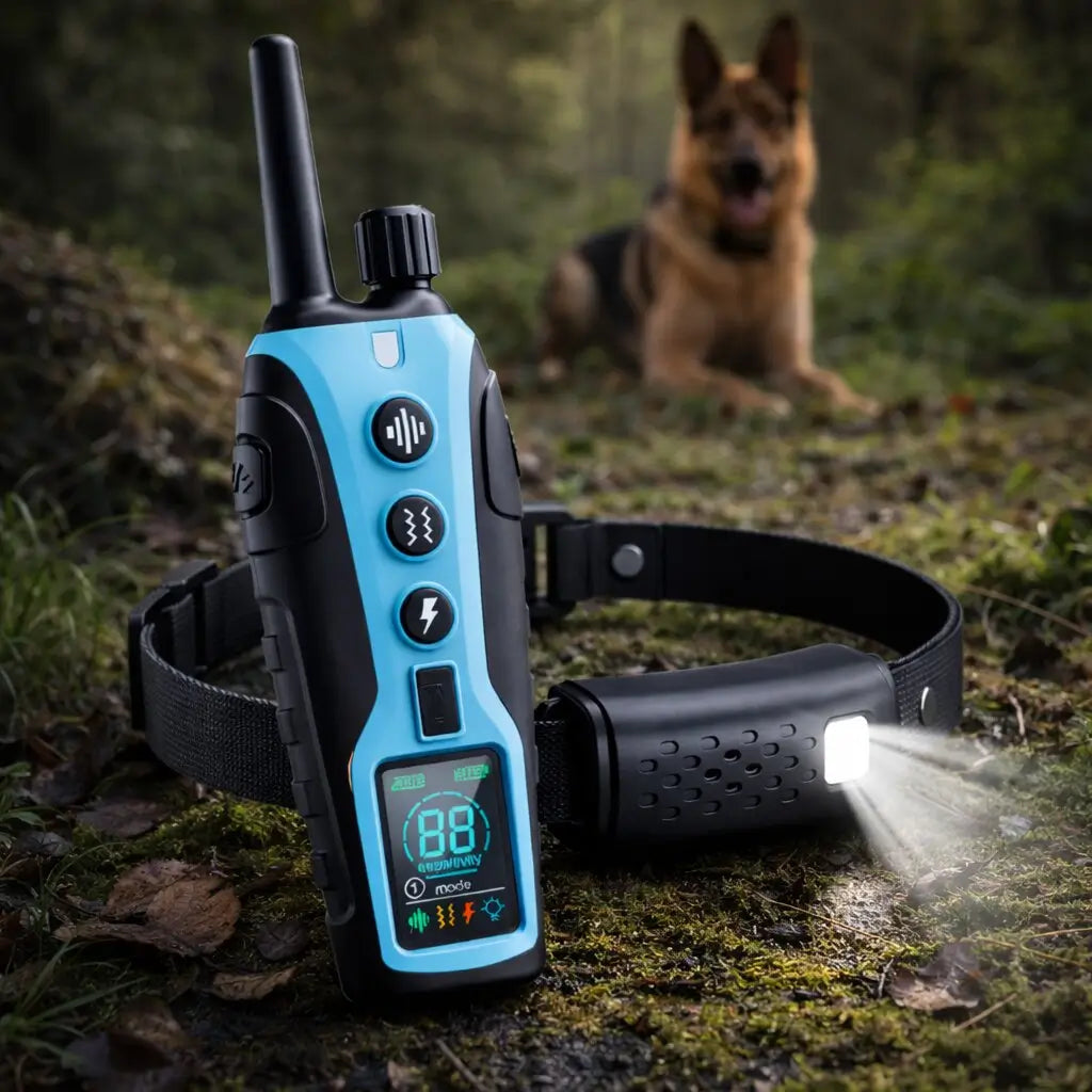 Antibell-Halsband für Hunde | Hundetraining-Halsband mit Fernbedienung | Hundetraining-Halsband | Canivaro