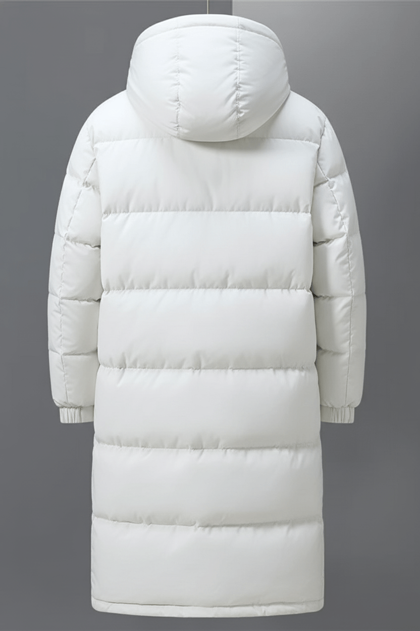 Herren Dick isolierter Kapuzen-Trenchcoat