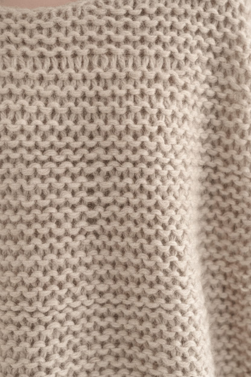 Oversized Strickpullover für Damen mit Off-Shoulder-Design