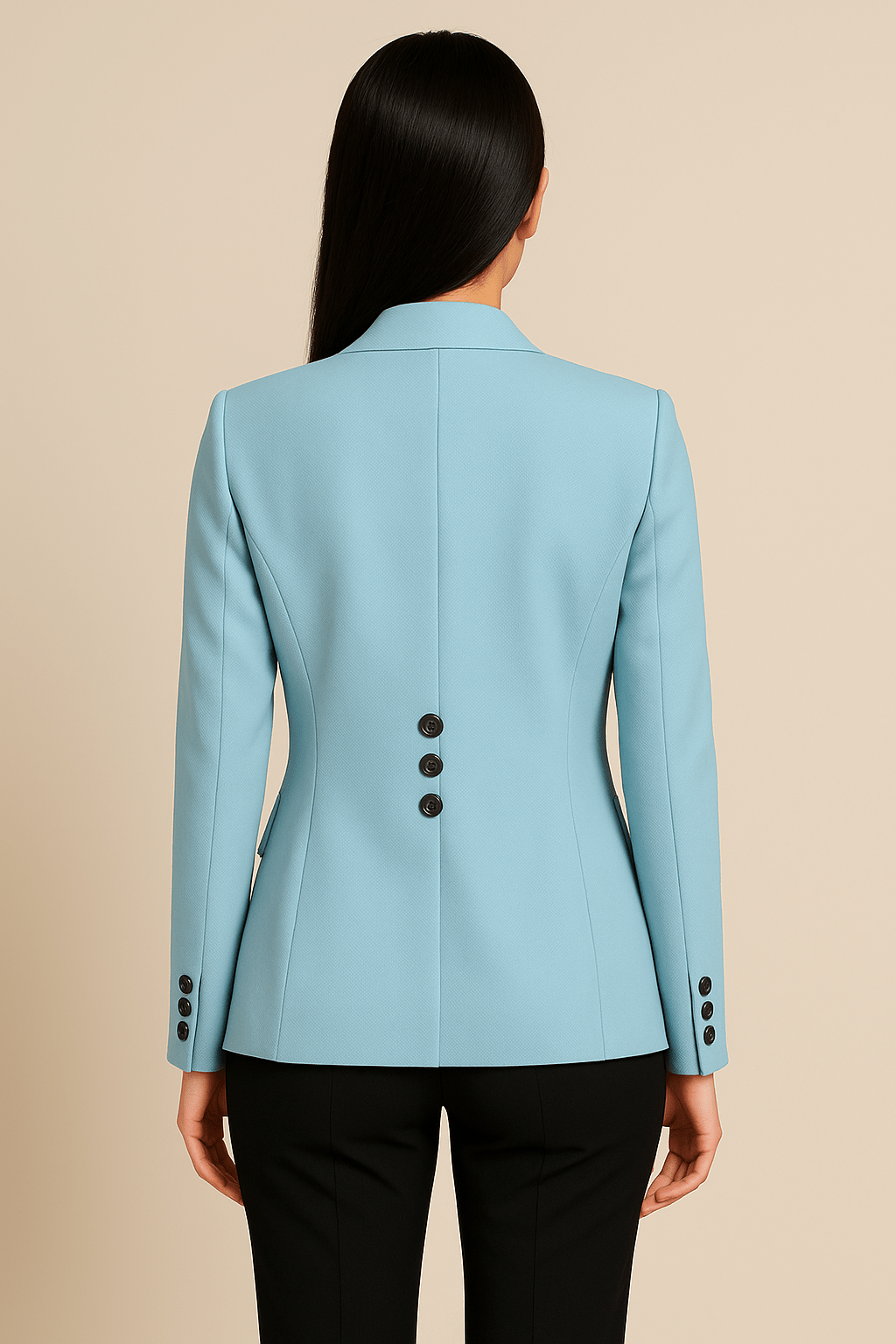 Damen Tailored Blazer – Einreihiges elegantes Bürojackett