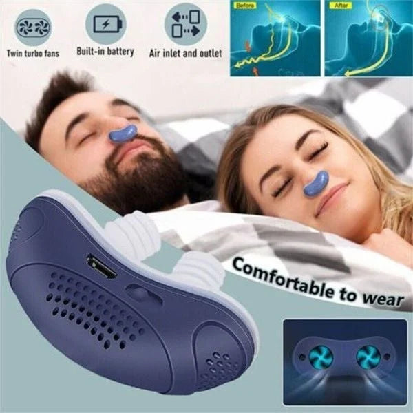 Schlaflos, Maskenlos, Mikro-CPAP Anti-Schnarchgerät