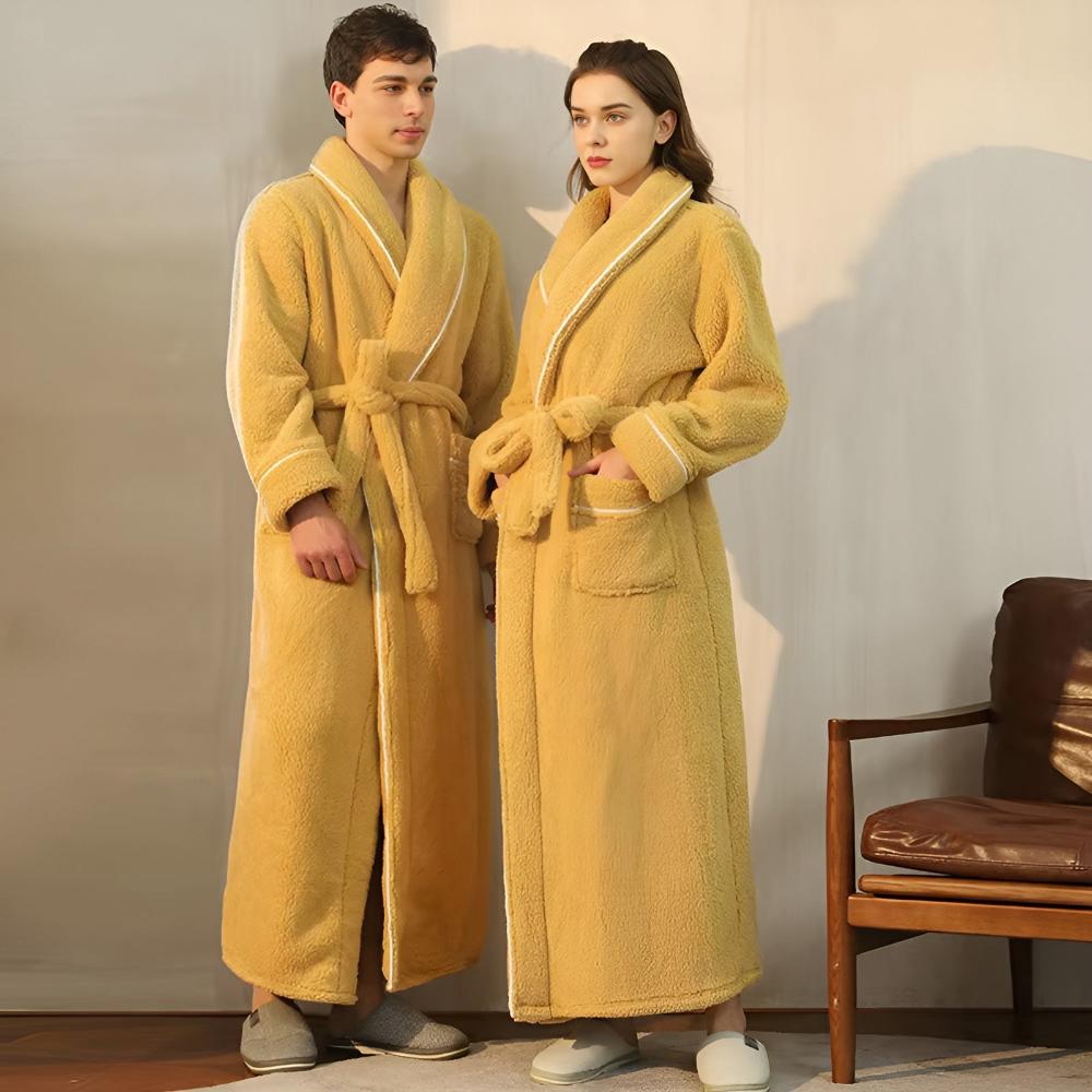 Bathrobe for Men and Women | Fleece Bathrobe | Comfyra