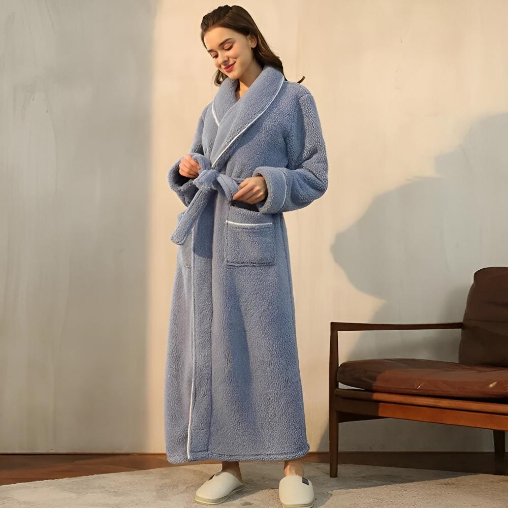 Bathrobe for Men and Women | Fleece Bathrobe | Comfyra