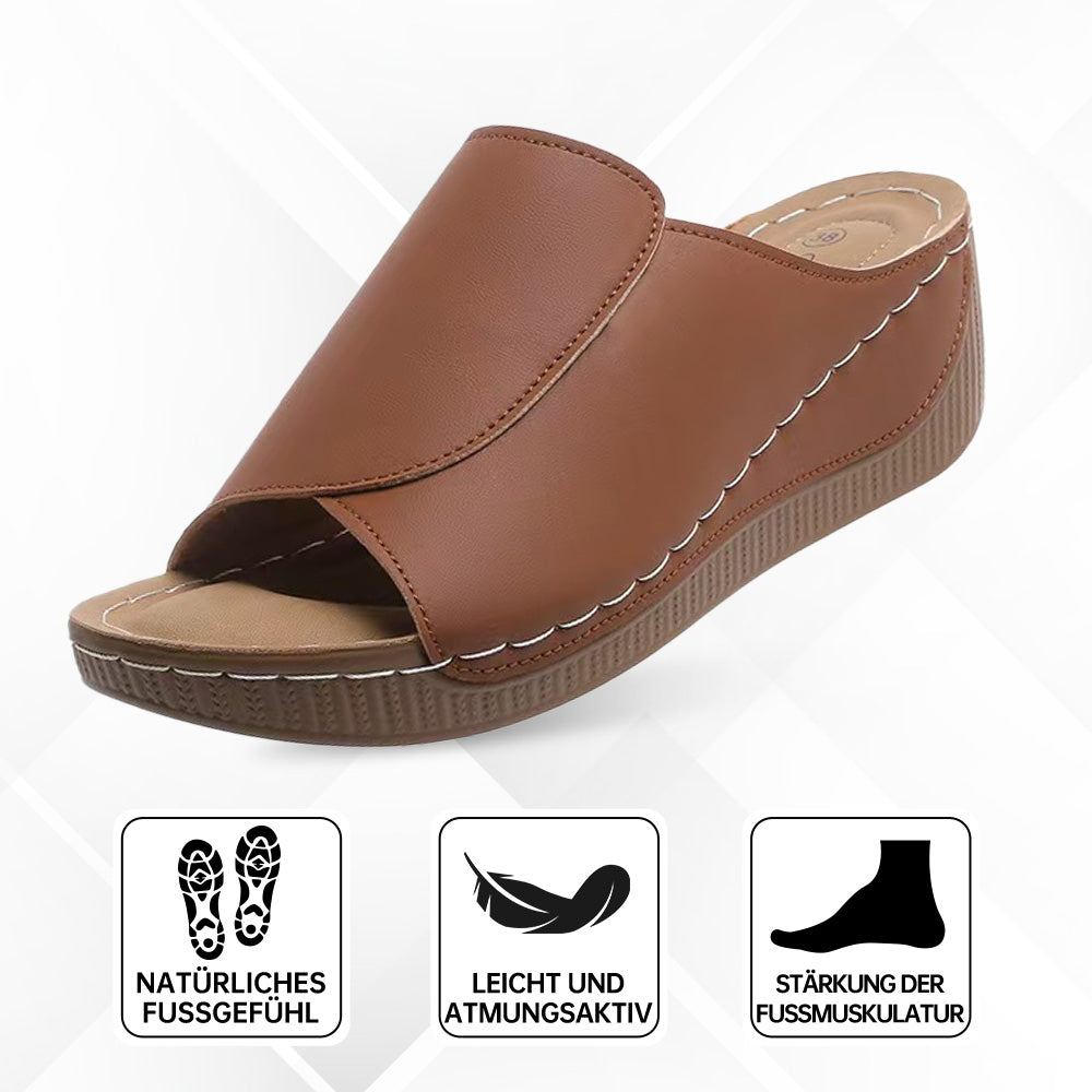 Ergonomiczne ortopedyczne sandały damskie dla wygody i braku bólu