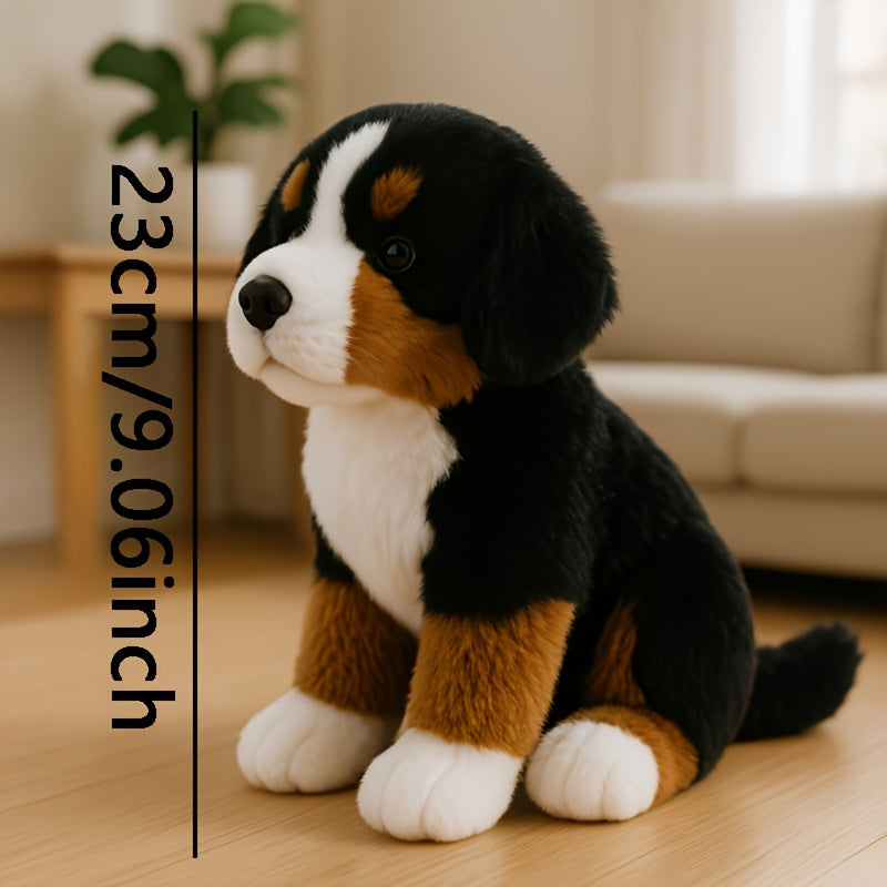 Bernese Mountain Dog Plush Toy | Realistic Dog Stuffed Animal | SoftBernie
