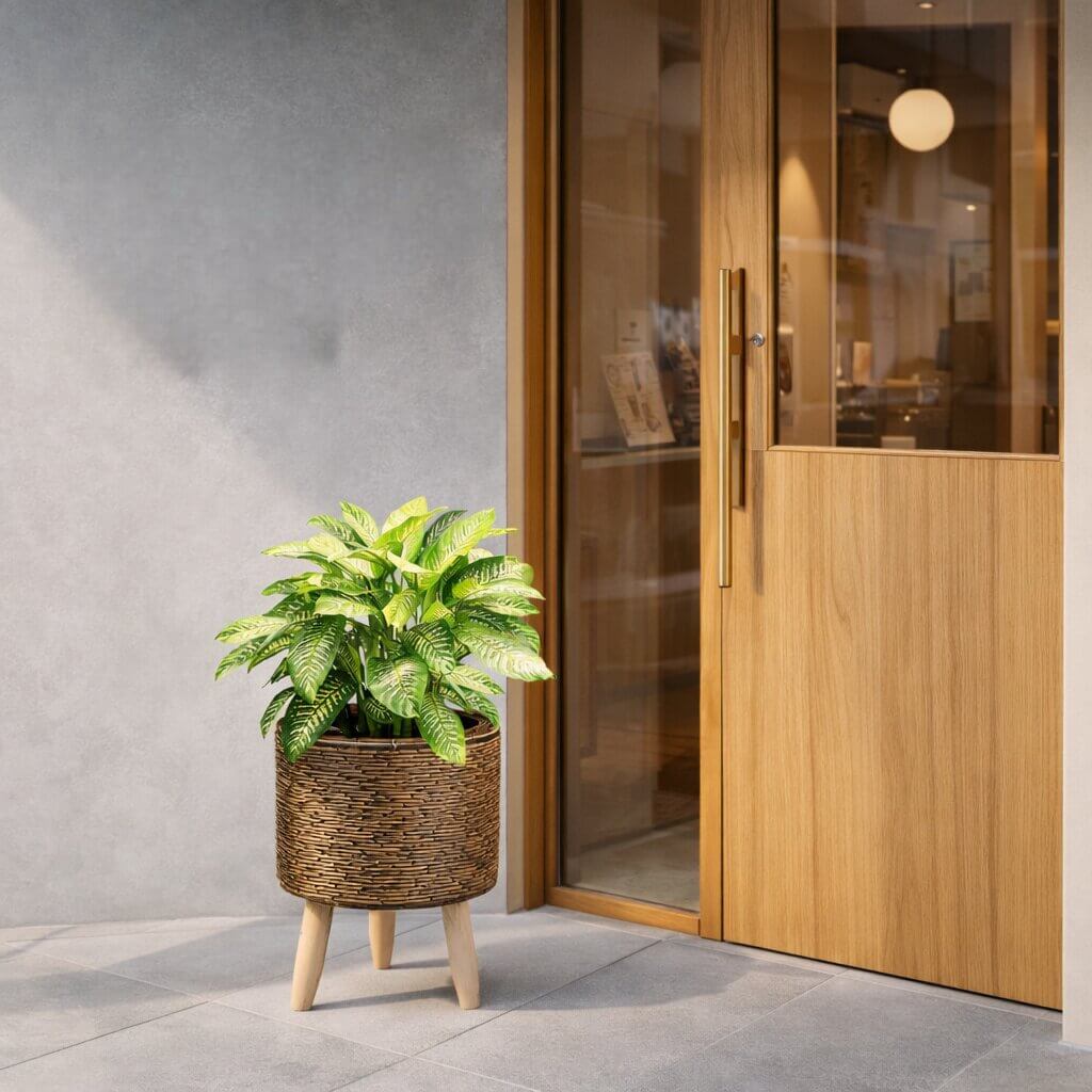 Flowerpot for indoor & outdoor use | Planter with feet | Plant pot | Virella