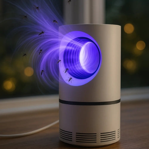 Electric ultraviolet fly trap for indoor and outdoor use