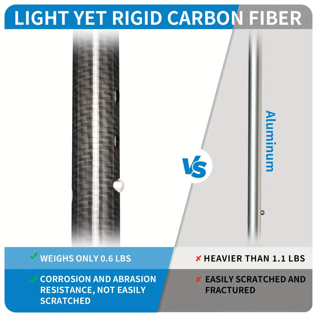 Canne de marche en fibre de carbone – ultralégère et réglable en hauteur