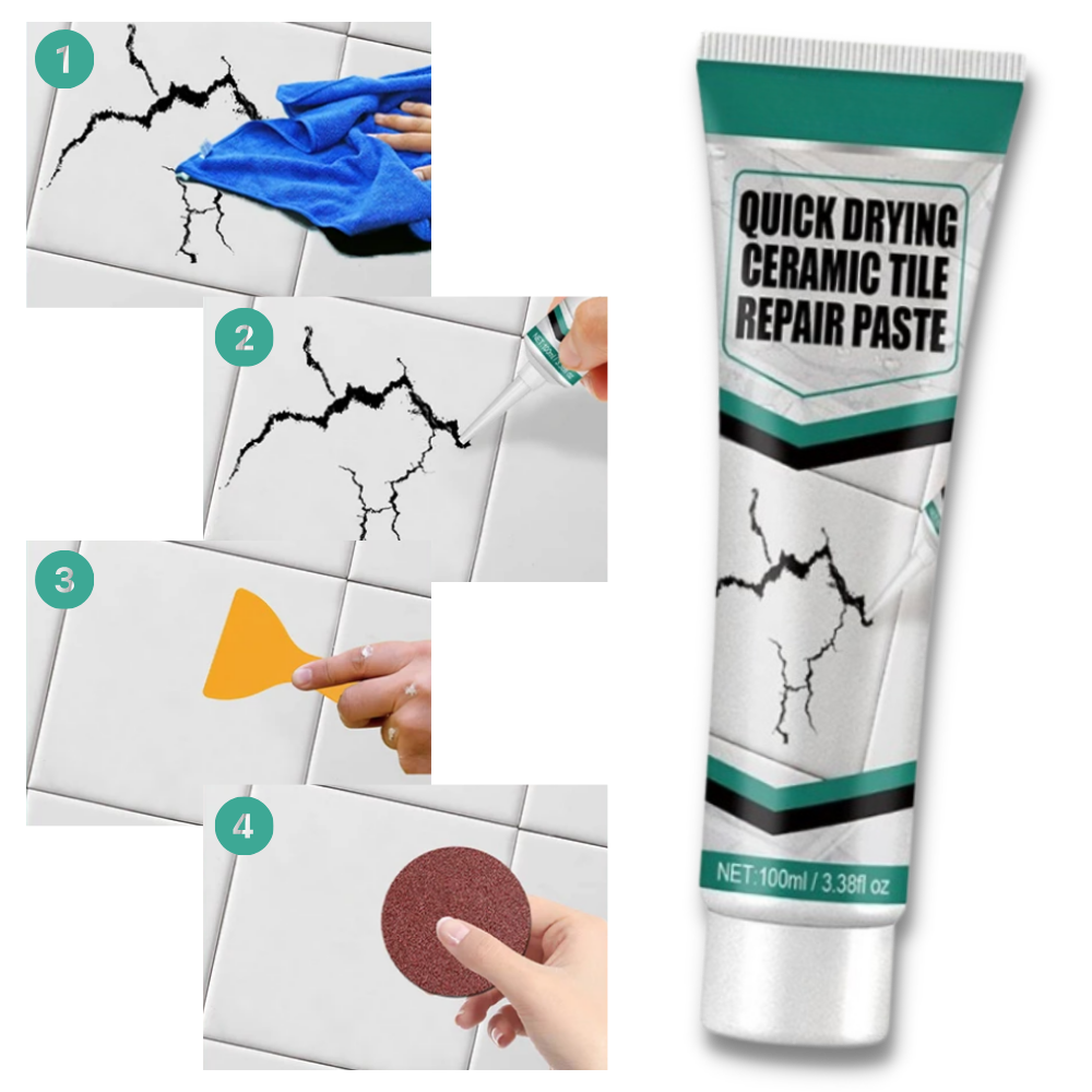 Keramische Reparaturpaste Set