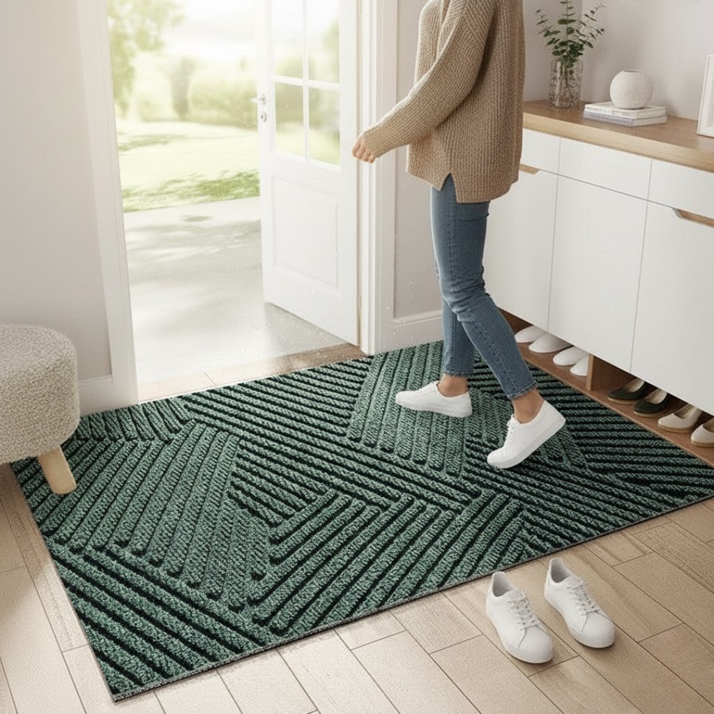 Permanently Non-Slip Sand Catcher Doormat