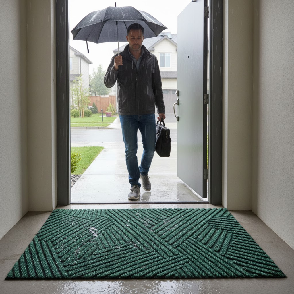 Permanently Non-Slip Sand Catcher Doormat