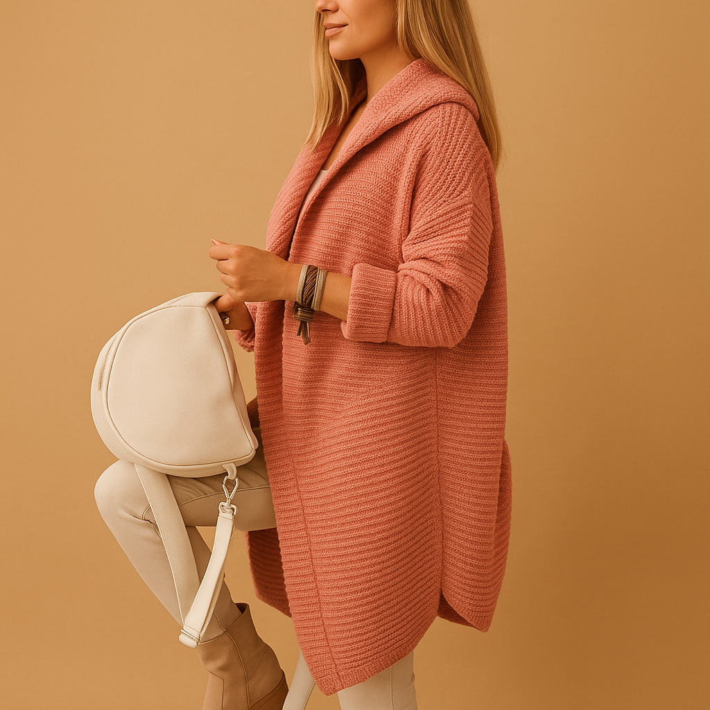 Women's Open Cardigan in Soft Knit – Timeless Fit for Everyday Wear