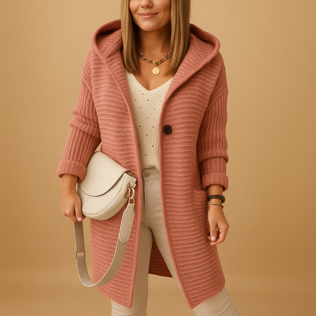 Women's Open Cardigan in Soft Knit – Timeless Fit for Everyday Wear
