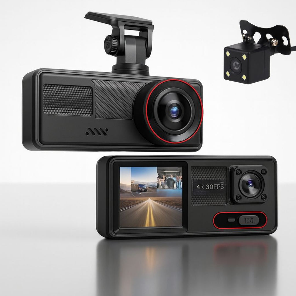 Dashcam for Front and Rear of the Car | Backup Camera for Retrofit | Car Camera | DriveCam