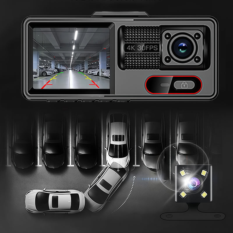 Dashcam for Front and Rear of the Car | Backup Camera for Retrofit | Car Camera | DriveCam