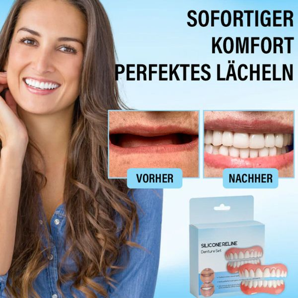 Anpassung & Stabilisierung für Zahnprothesen | Universelle Zahnprothesen | DentureFix