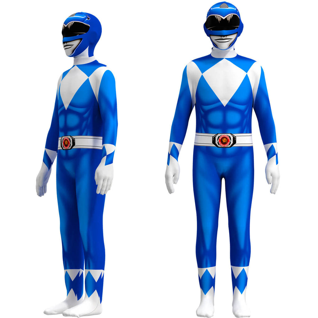 Superhelden Kinderkostüm Stretch-Polyester Cosplay Overall mit Maske