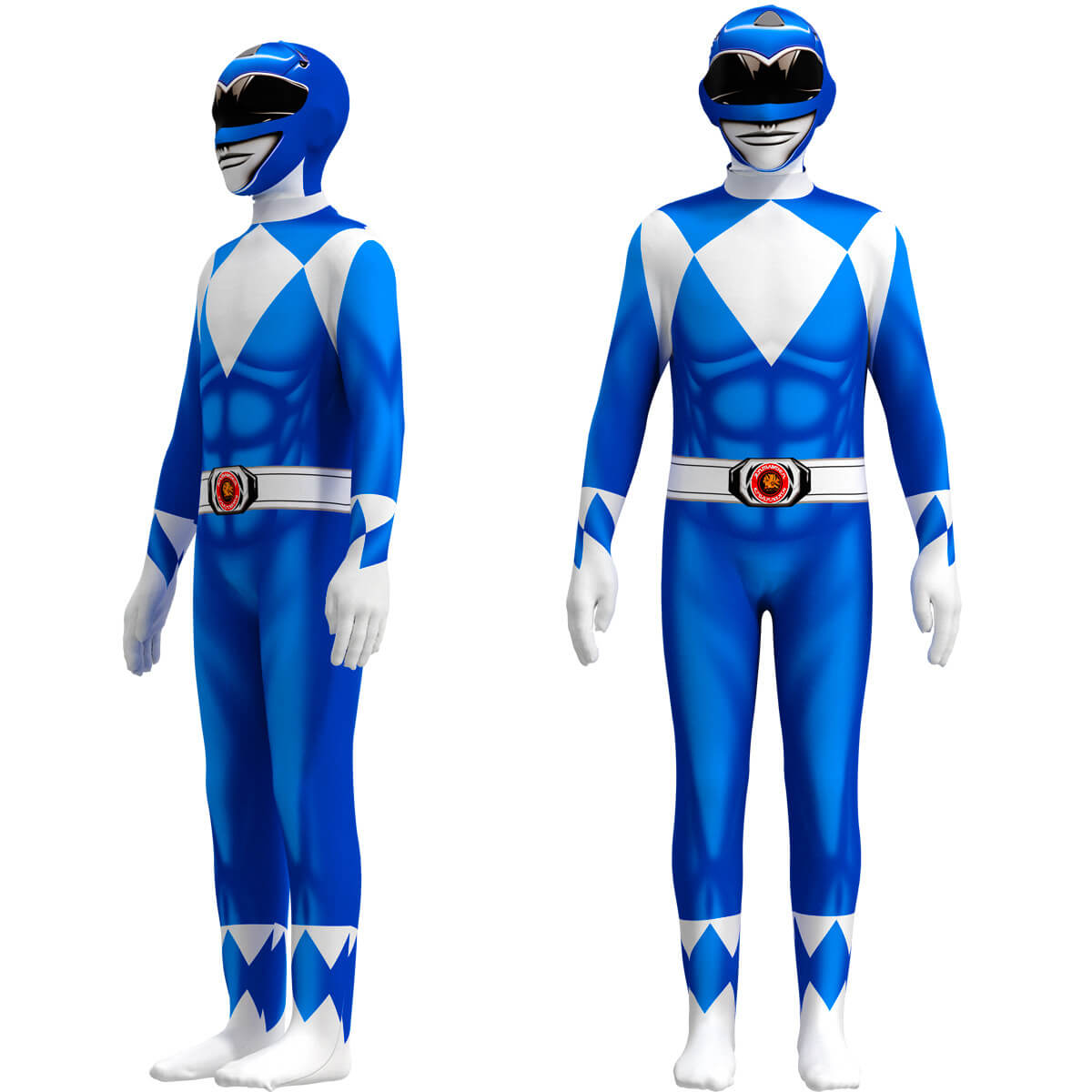 Superhelden Kinderkostüm Stretch-Polyester Cosplay Overall mit Maske