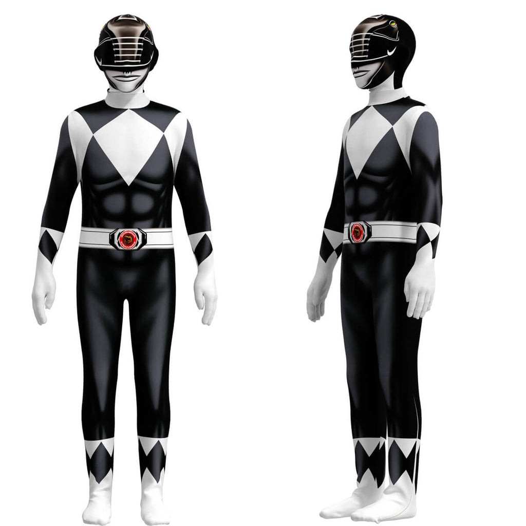 Superhelden Kinderkostüm Stretch-Polyester Cosplay Overall mit Maske