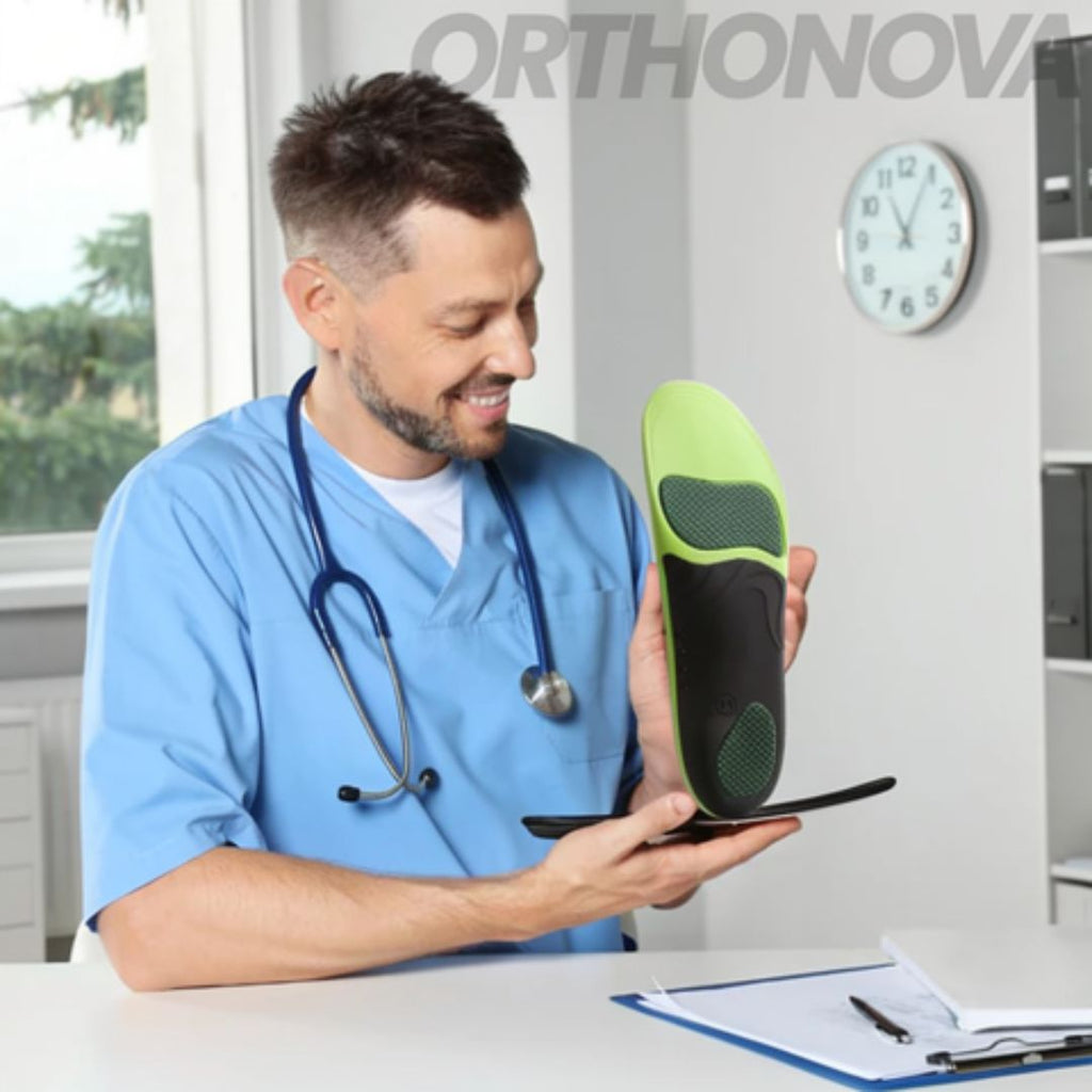 Einlegesohlen für Schuhe | Bequeme Schuh-Einlegesohlen | Orthopädische Einlegesohlen | Orthonova (Set von 2)